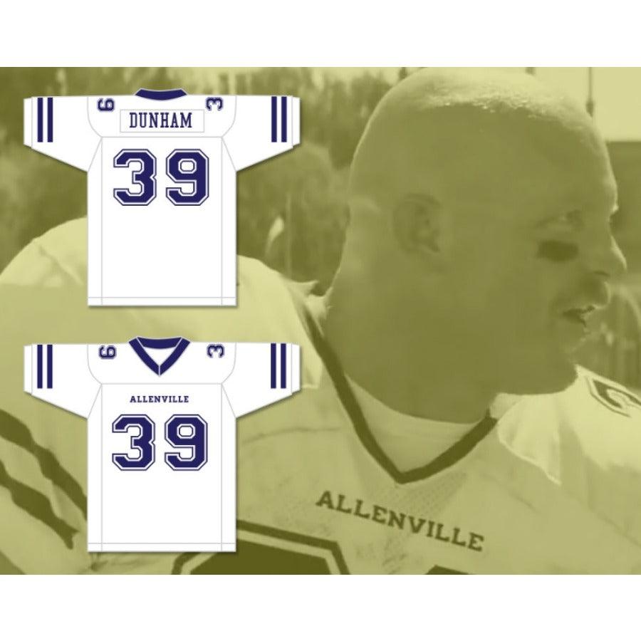 CUSTOM ANY Name Number STEVE AUSTIN DUNHAM 39 ALLENVILLE GUARDS FOOTBALL JERSEY THE LONGEST YARD Top Stitched S-6XL