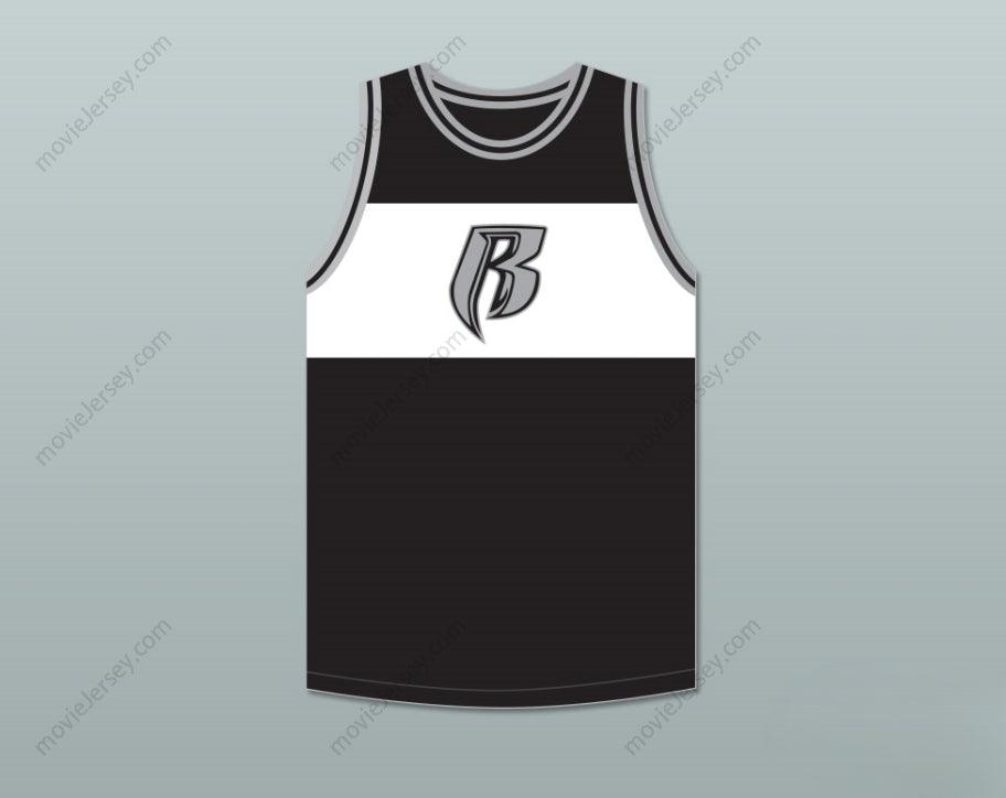 CUSTOM ANY Name Number DMX 84 ROUGH RYDERS BLACK BASKETBALL JERSEY 4 Top Stitched S-6XL