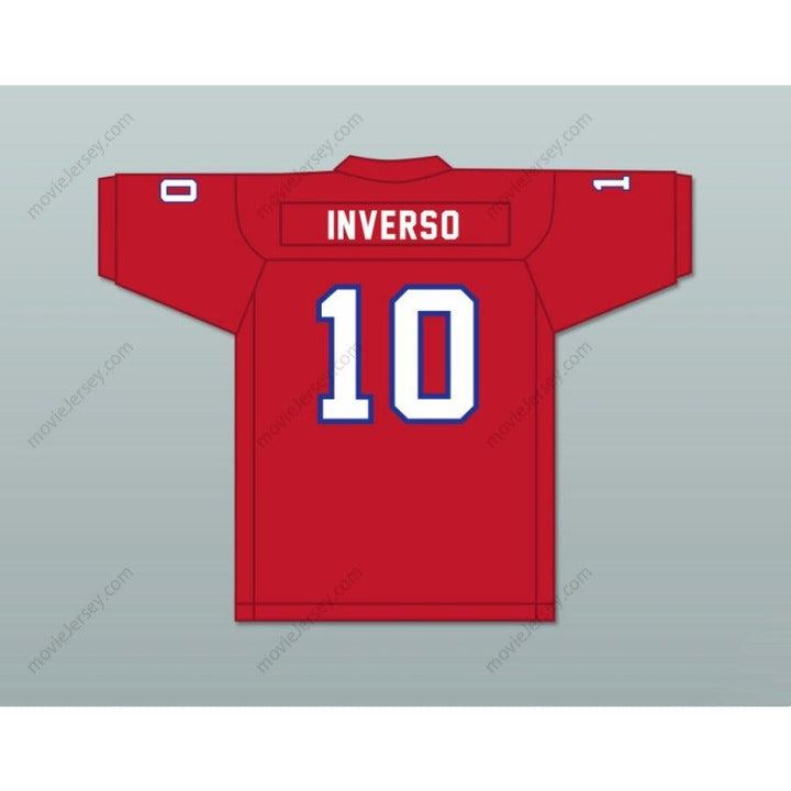 CUSTOM ANY Name Number 1983 USFL GLENN INVERSO 10 NEW JERSEY GENERALS ROAD Football Jersey Top Stitched S-6XL