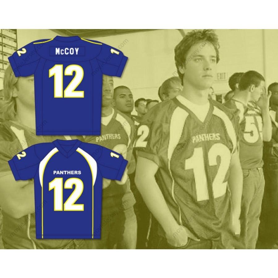 CUSTOM ANY Name Number J.D. MCCOY 12 DILLON PANTHERS FOOTBALL JERSEY FRIDAY NIGHT Top Stitched S-6XL