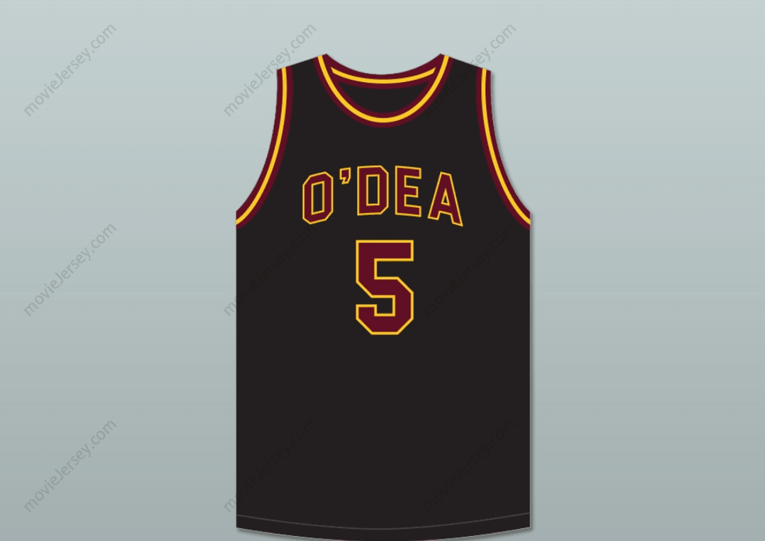 Custom Any Name Number Paolo Banchero 5 O'Dea High School Fighting Irish Black Basketball Jersey 2Top Stitched S-6XL
