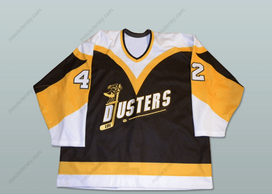 Custom Any Name Number Binghamton Broome Dusters Jim O'Brien 42 Hockey Jersey Top Stitched S-6XL