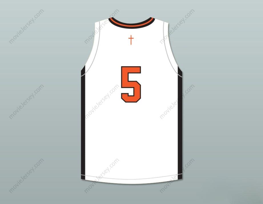 CUSTOM ANY Name Number CHUBBS HENDRICKS 5 BISHOP HAYES TIGERS HOME BASKETBALL JERSEY THE WAY BACK Top Stitched S-6XL