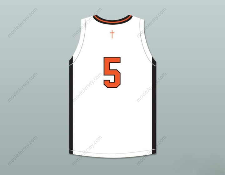 CUSTOM ANY Name Number CHUBBS HENDRICKS 5 BISHOP HAYES TIGERS HOME BASKETBALL JERSEY THE WAY BACK Top Stitched S-6XL