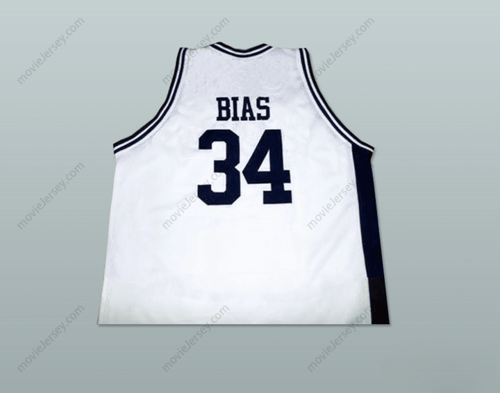 CUSTOM ANY Name Number LEN BIAS  WILDCATS HIGH SCHOOL BASKETBALL JERSEY NEW Top Stitched S-6XL