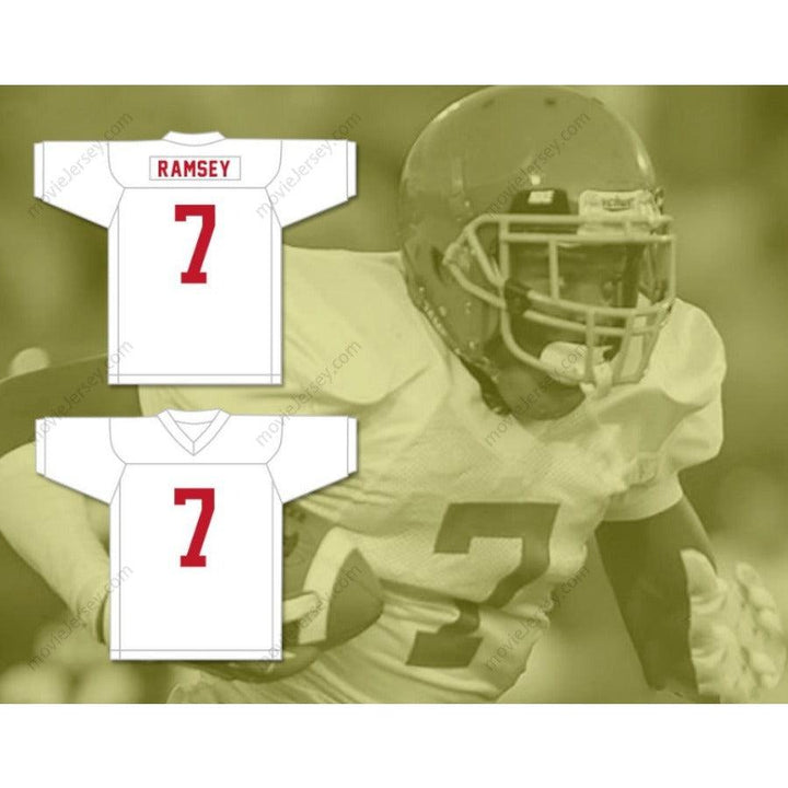 CUSTOM ANY Name Number JALEN RAMSEY 7 BRENTWOOD ACADEMY Football Jersey Top Stitched S-6XL
