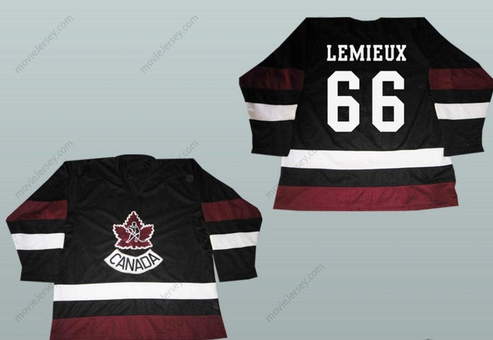 Custom Any Name Number Mario Lemieux 66 Canada Hockey Jersey New Stitch Sewn Stitched Top Stitched S-6XL