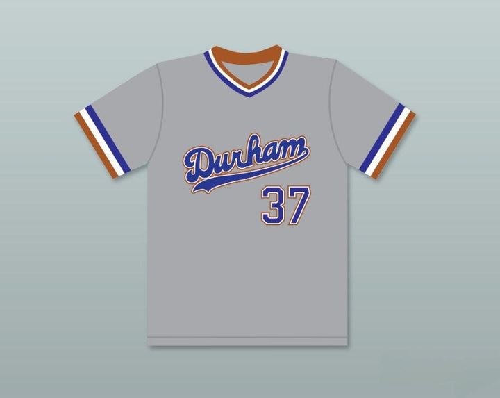 Custom Any Name Number CRASH DAVIS 8  GRAY BASEBALL JERSEY 2 Top Stitched S-6XL