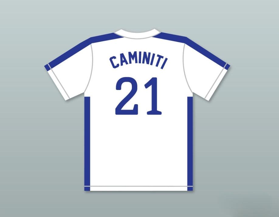 Custom Any Name Number KEN CAMINITI 21 1984 USA TEAM WHITE BASEBALL JERSEY Top Stitched S-6XL