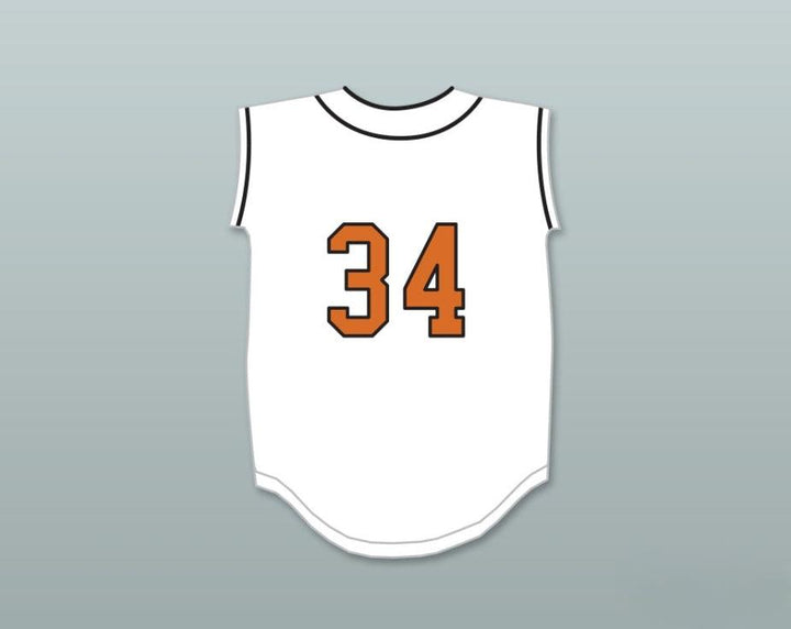 Custom Any Name Number NOLAN RYAN 34 ALVIN HIGH SCHOOL YELLOWJACKETS WHITE BASEBALL JERSEY 3 Top Stitched S-6XL