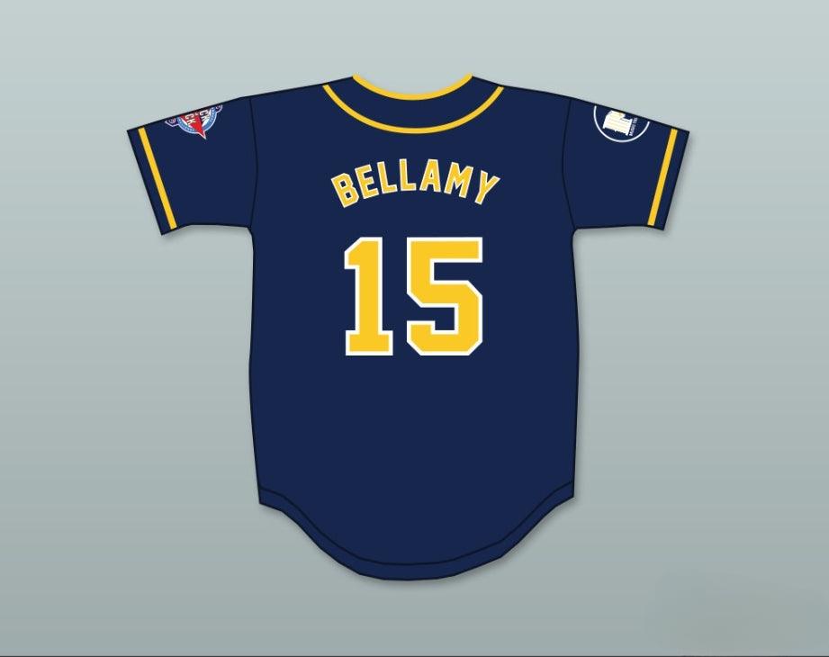 Custom Any Name Number JAMESON BILL BELLAMY 15 AWAYBOYS BASEBALL JERSEY 6TH ANNUAL ROCK N' JOCK SOFTBALL CHALLENGE 1995 Top Stitched S-6XL