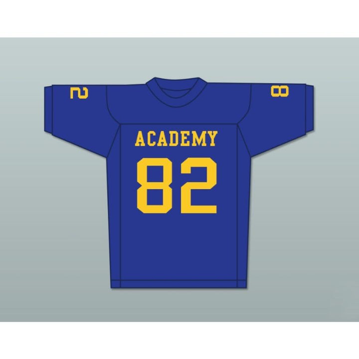 CUSTOM ANY Name Number TERRY CREWS 82 FLINT SOUTHWESTERN ACADEMY KNIGHTS BLUE Football Jersey Top Stitched S-6XL