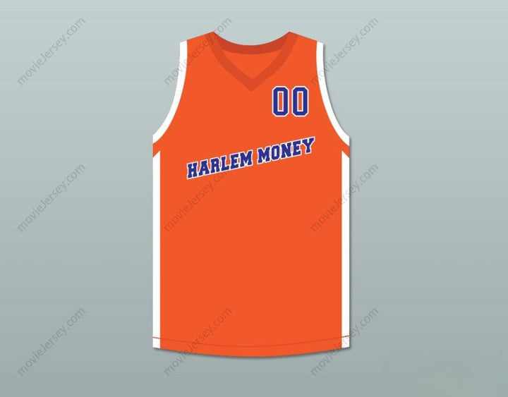 CUSTOM ANY Name Number NATE ROBINSON BOOTS 00 HARLEM MONEY BASKETBALL JERSEY UNCLE DREW Top Stitched S-6XL