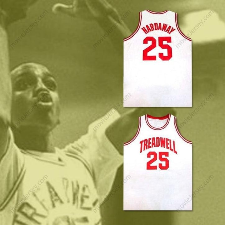 CUSTOM ANY Name Number PENNY HARDAWAY 25 TREADWELL HIGH SCHOOL BASKETBALL JERSEY Top Stitched S-6XL