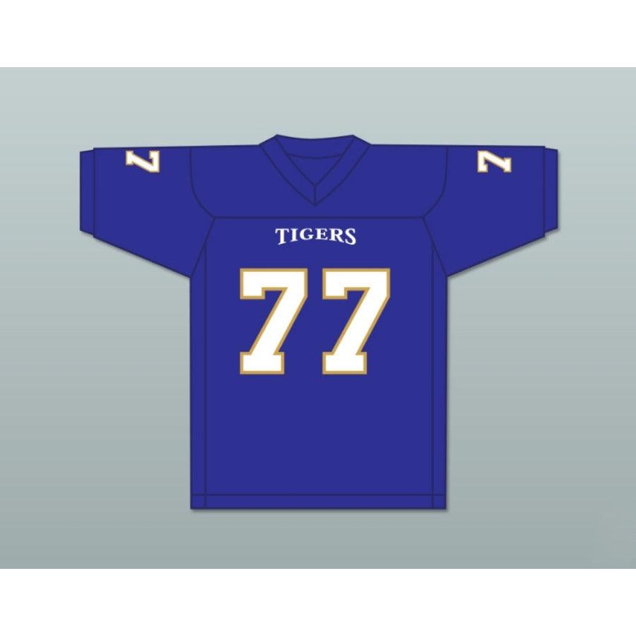 CUSTOM ANY Name Number O.C. BROWN 77 MANASSAS TIGERS HIGH SCHOOL Football Jersey Top Stitched S-6XL