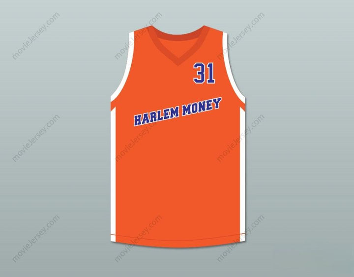 CUSTOM ANY Name Number LIGHTS 31 HARLEM MONEY BASKETBALL JERSEY UNCLE DREW Top Stitched S-6XL