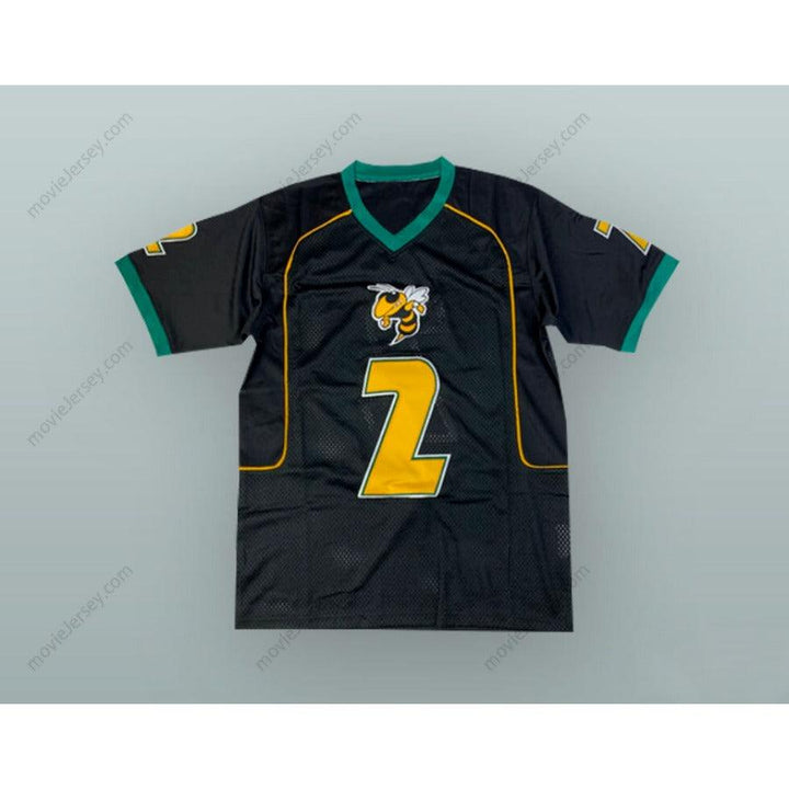 CUSTOM ANY Name Number DERRICK HENRY 2 YULEE HIGH SCHOOL HORNETS BLACK FOOTBALL JERSEY Top Stitched S-6XL