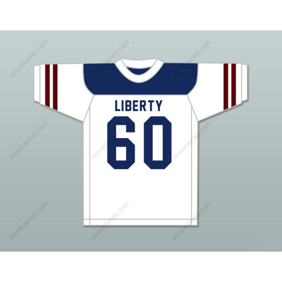 CUSTOM ANY Name Number CUSTOM HURRICANES NAVY CHUCK BEDNARIK 60 LIBERTY HIGH SCHOOL FOOTBALL JERSEY Top Stitched S-6XL