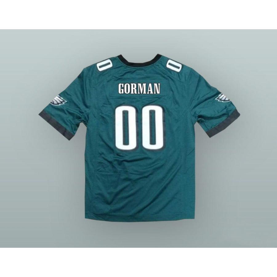 CUSTOM ANY Name Number BARNEY GORMAN 00 THE GARBAGE PICKING FIELD GOAL KICKING Football Jersey Top Stitched S-6XL