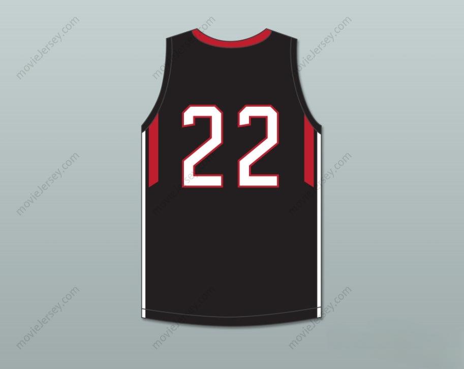 CUSTOM ANY Name Number JAYSON TATUM 22 CHAMINADE COLLEGE PREPARATORY SCHOOL RED DEVILS BLACK BASKETBALL JERSEY 1 Top Stitched S-6XL