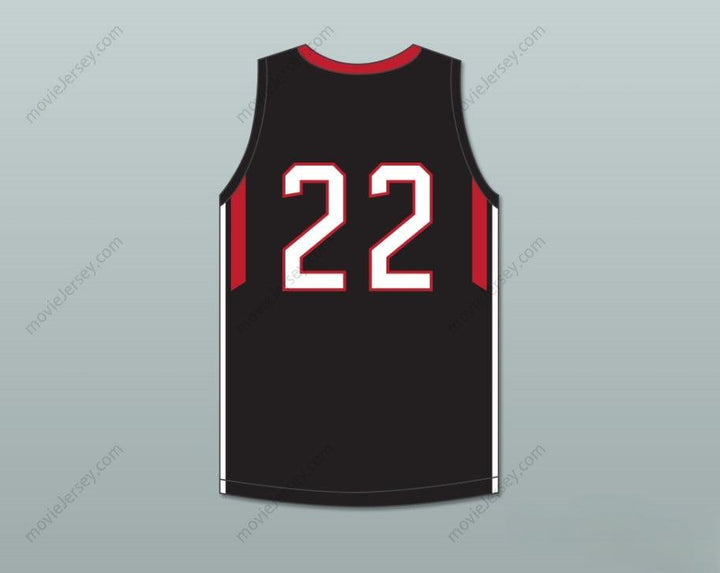 CUSTOM ANY Name Number JAYSON TATUM 22 CHAMINADE COLLEGE PREPARATORY SCHOOL RED DEVILS BLACK BASKETBALL JERSEY 1 Top Stitched S-6XL