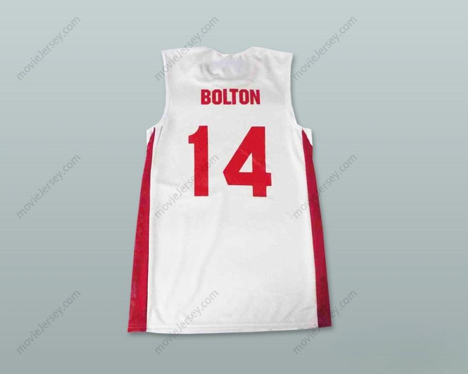 CUSTOM ANY Name Number ZAC EFRON TROY BOLTON 14 EAST HIGH SCHOOL WILDCATS WHITE BASKETBALL JERSEY Top Stitched S-6XL