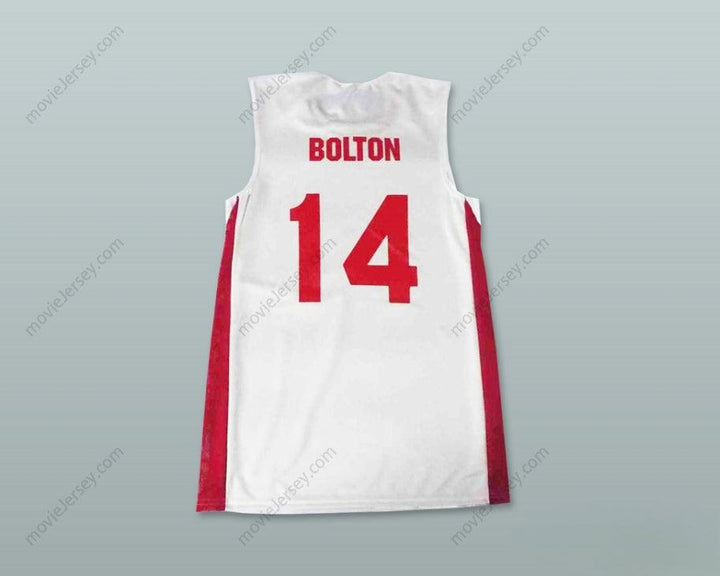 CUSTOM ANY Name Number ZAC EFRON TROY BOLTON 14 EAST HIGH SCHOOL WILDCATS WHITE BASKETBALL JERSEY Top Stitched S-6XL