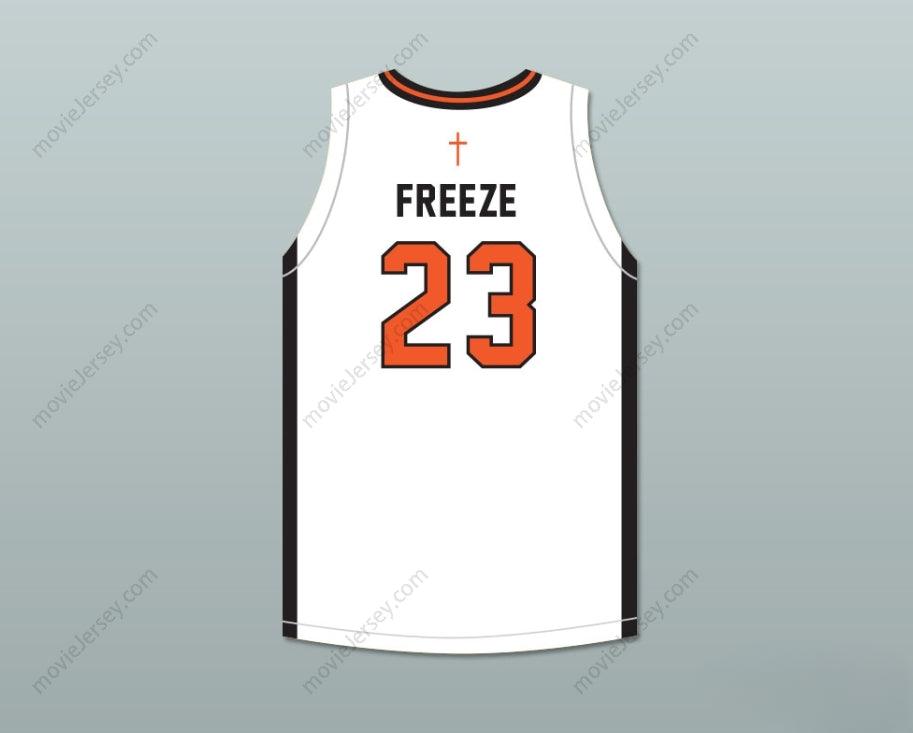 CUSTOM ANY Name Number BOBBY FREEZE 23 BISHOP HAYES TIGERS WHITE BASKETBALL JERSEY THE WAY BACK Top Stitched S-6XL