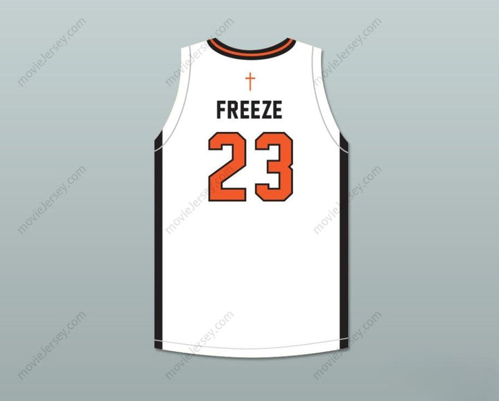 CUSTOM ANY Name Number BOBBY FREEZE 23 BISHOP HAYES TIGERS WHITE BASKETBALL JERSEY THE WAY BACK Top Stitched S-6XL