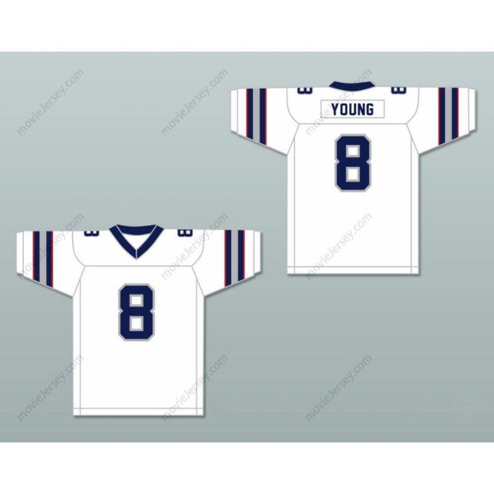 CUSTOM ANY Name Number 1984 USFL STEVE YOUNG 8 LOS ANGELES EXPRESS HOME Football Jersey Top Stitched S-6XL