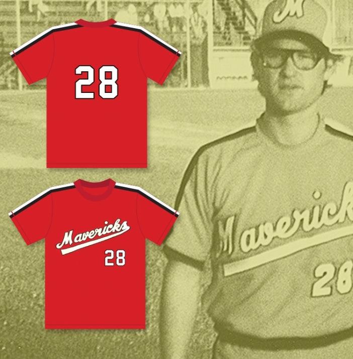 Custom Any Name Number KURT RUSSELL 28   BASEBALL JERSEY THE BATTERED BASTARDS OF BASEBALL Top Stitched S-6XL