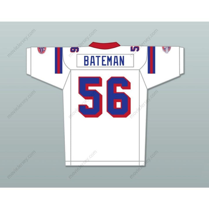 CUSTOM ANY Name Number JON FAVREAU DANIEL BATEMAN 56 WASHINGTON SENTINELS AWAY Football Jersey Top Stitched S-6XL