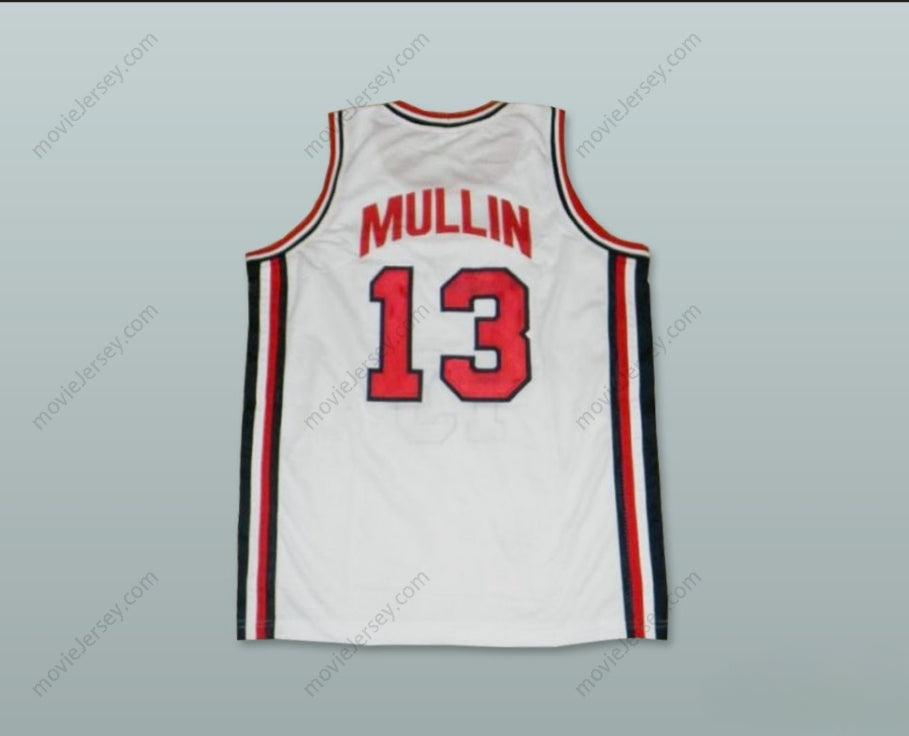 CUSTOM ANY Name Number 1992 CHRIS MULLIN 13 USA HOME BASKETBALL JERSEY Top Stitched S-6XL