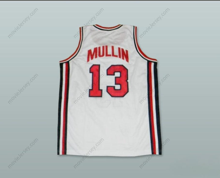 CUSTOM ANY Name Number 1992 CHRIS MULLIN 13 USA HOME BASKETBALL JERSEY Top Stitched S-6XL