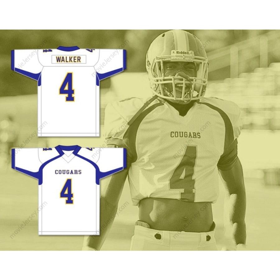 CUSTOM ANY Name Number QUAY WALKER 4 CRISP COUNTY HIGH SCHOOL COUGARS Football Jersey Top Stitched S-6XL