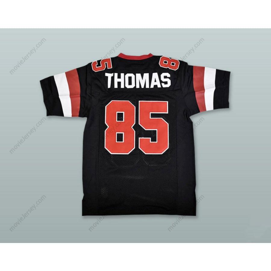 CUSTOM ANY Name Number MICHAEL THOMAS 85 WILLIAM HOWARD TAFT CHARTER HIGH SCHOOL TOREADORS BLACK Football Jersey Top Stitched S-6XL