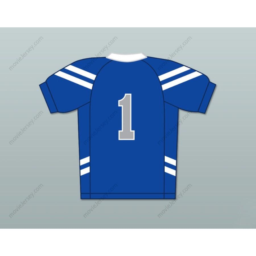 CUSTOM ANY Name Number BELLA DAWSON 1 BULLDOGS SCHOOL Football Jersey Top Stitched S-6XL