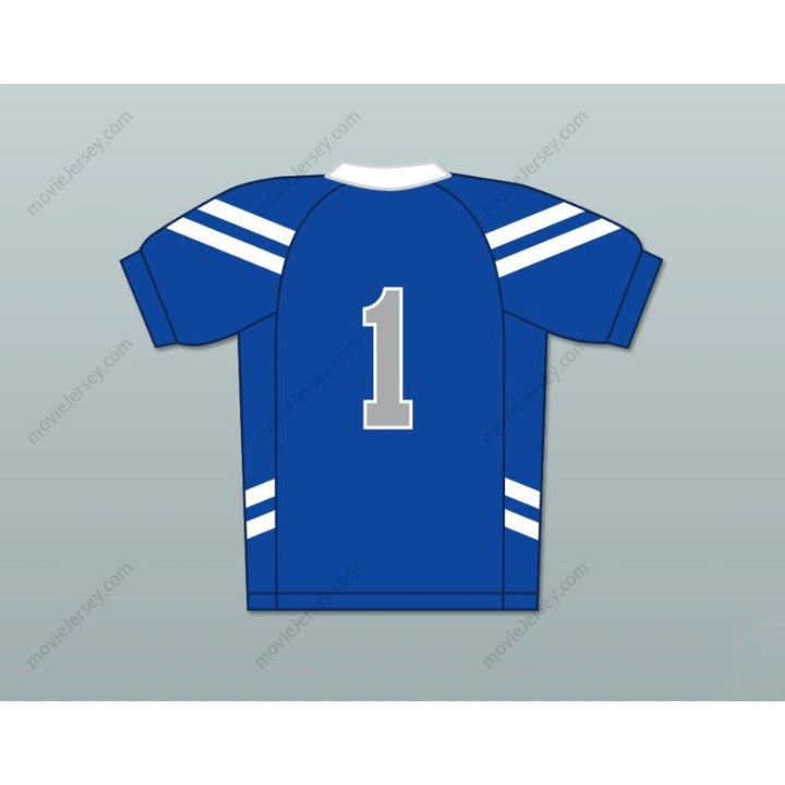 CUSTOM ANY Name Number BELLA DAWSON 1 BULLDOGS SCHOOL Football Jersey Top Stitched S-6XL
