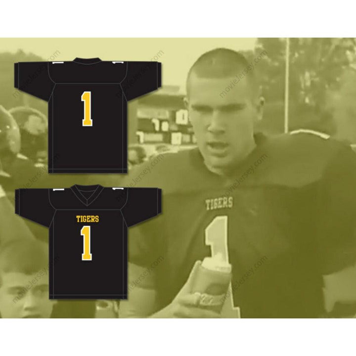 CUSTOM ANY Name Number TRAVIS KELCE 1 CLEVELAND HEIGHTS HIGH SCHOOL TIGERS Football Jersey Top Stitched S-6XL