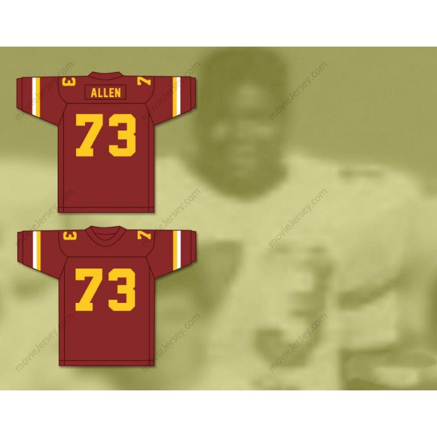 CUSTOM ANY Name Number LARRY ALLEN 73 VINTAGE HIGH SCHOOL CRUSHERS Football Jersey Top Stitched S-6XL
