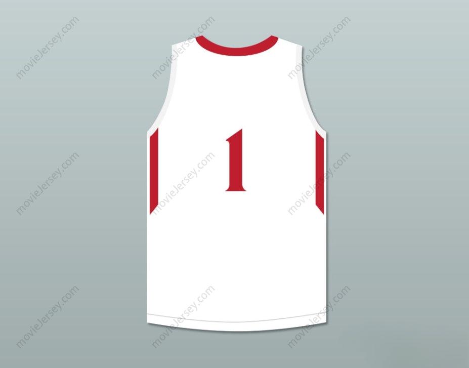 CUSTOM ANY Name Number BOL BOL 1 MATER DEI HIGH SCHOOL WHITE BASKETBALL JERSEY 1 Top Stitched S-6XL