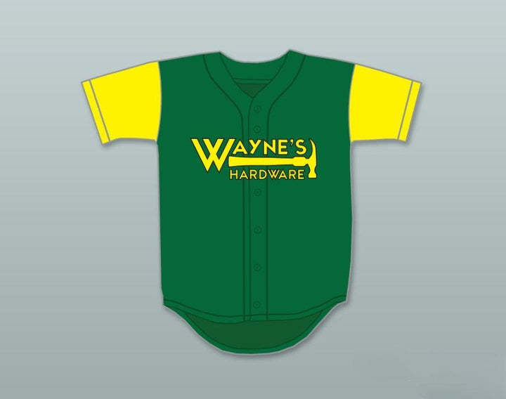 Custom Any Name Number TIM MEADOWS COACH WAYNE'S HARDWARE BASEBALL JERSEY Top Stitched S-6XL