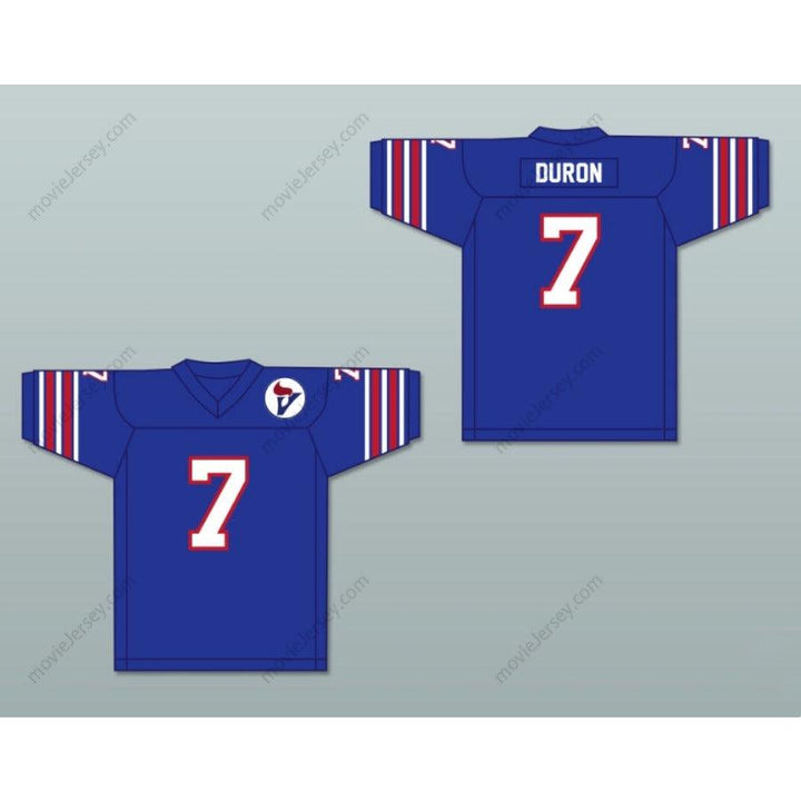 CUSTOM ANY Name Number 1975 WFL DENNY DURON 7 BIRMINGHAM VULCANS Football Jersey Top Stitched S-6XL