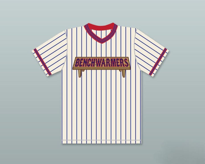 Custom Any Name Number BILLIONAIRE MEL CARMICHAEL 24 BENCHWARMERS PINSTRIPED BASEBALL JERSEY Top Stitched S-6XL