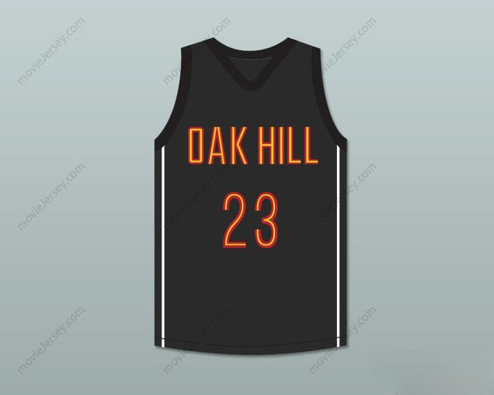CUSTOM ANY Name Number BEN MCLEMORE 23 OAK HILL ACADEMY BLACK BASKETBALL JERSEY Top Stitched S-6XL