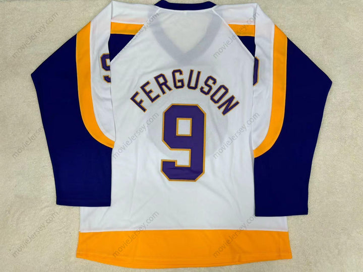 Custom Any Name Number WHA 1973-74 NEW YORK GOLDEN BLADES NORM FERGUSON 9 HOME HOCKEY JERSEY Stitched Top Stitched S-6XL
