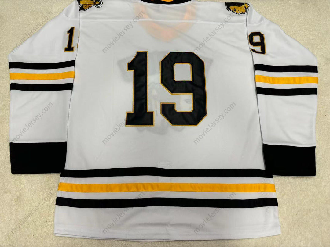 Custom Any Name Number T.J. OSHIE 19 WARROAD WARRIORS HIGH SCHOOL WHITE HOCKEY JERSEY 1 Top Stitched S-6XL