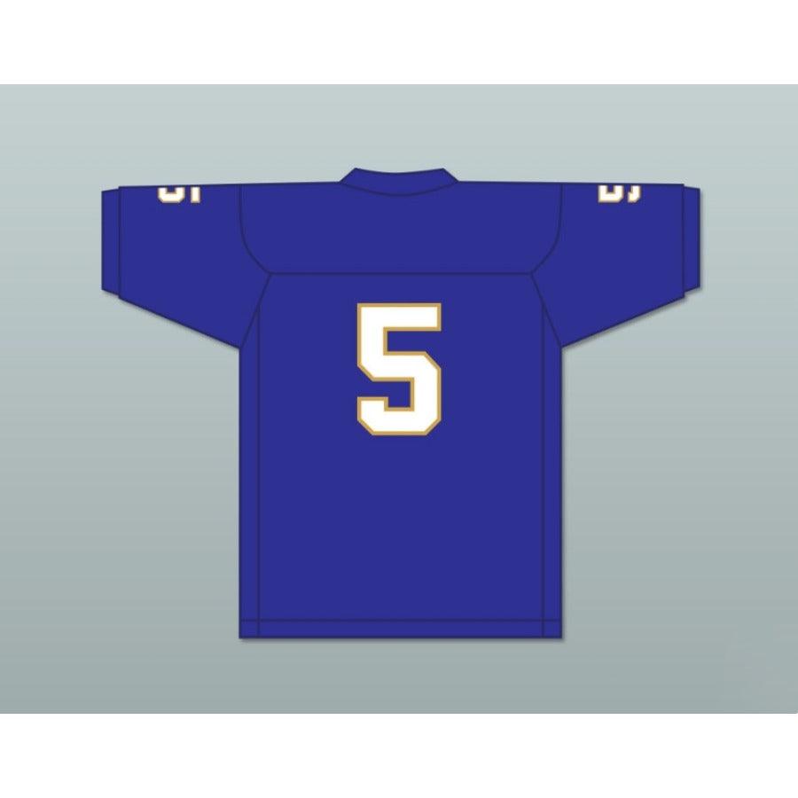 CUSTOM ANY Name Number REDMOND 5 MANASSAS TIGERS HIGH SCHOOL Football Jersey Top Stitched S-6XL