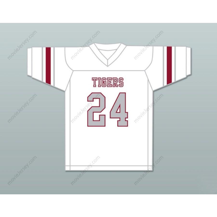 CUSTOM ANY Name Number DEREK STINGLEY JR 24 THE DUNHAM SCHOOL TIGERS Football Jersey Top Stitched S-6XL
