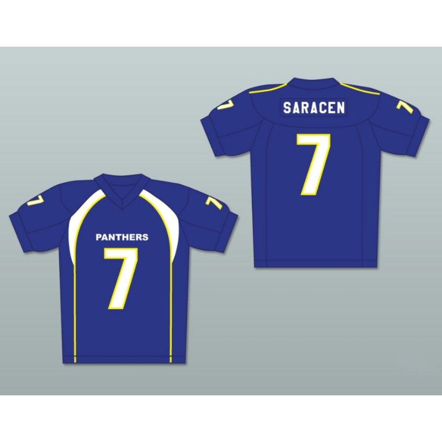 CUSTOM ANY Name Number FRIDAY NIGHT LIGHTS MATT SARACEN 7 DILLON PANTHERS Football Jersey Top Stitched S-6XL